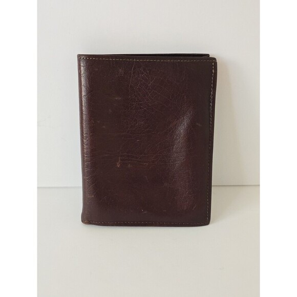 Rolfs Other - La Garde By Rofs Vintage Brown Leather Cowhide Wallet Bifold Card Holder